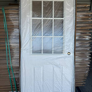 Walk In Door 9lite